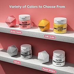 Luster Dust Edible Set - 4 Colors Food Grade