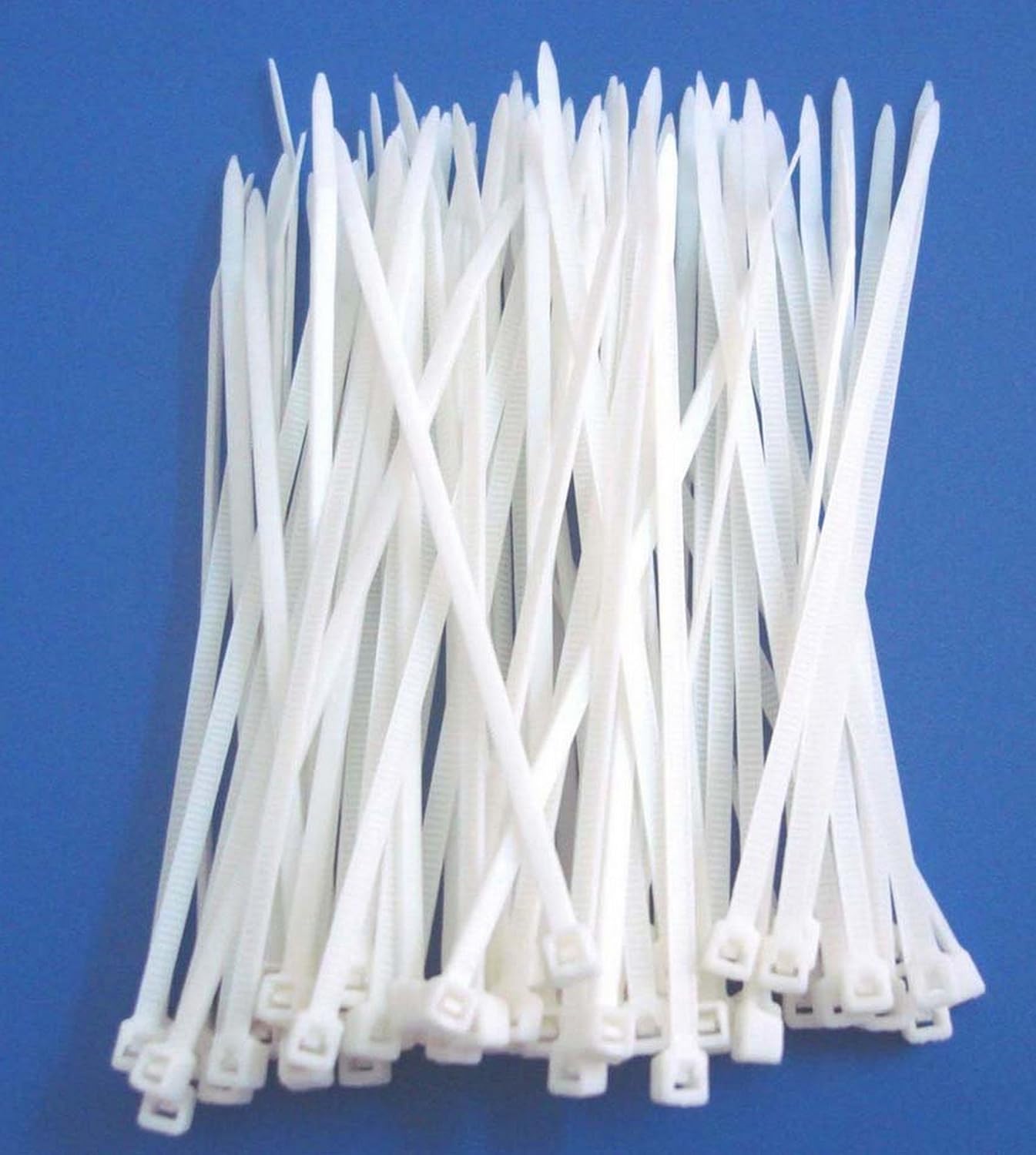 All Trade Direct 1000 X White Cable Ties 100Mm X 2.5Mm Zip Tie Wraps Bases All Sizes Stocked - Image 5