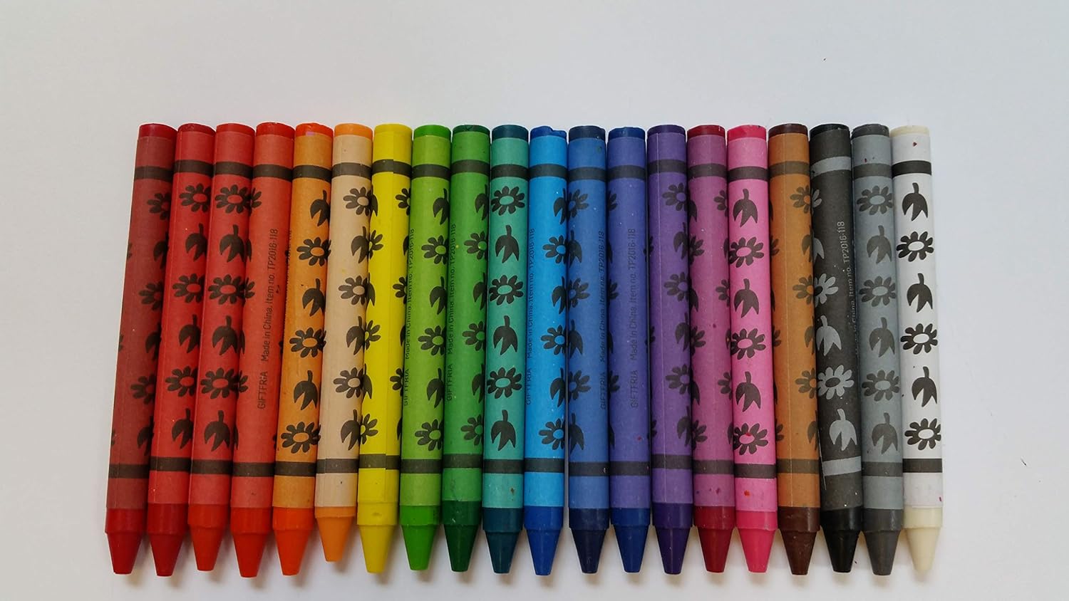 12 Pack Crayons - Wholesale Bright Wax Coloring Crayons in Bulk, 10 Per Box, 12 Box Bundle Art Set: Office Products