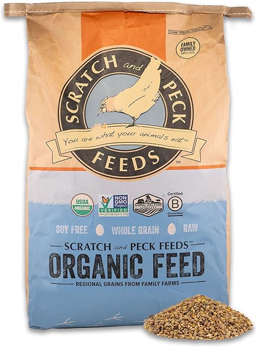Scratch and Peck Feeds Naturally Free Organic Grower Feed