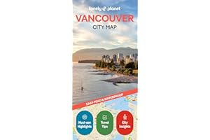 Lonely Planet Vancouver City Map 2 2nd Ed.: Durable, Waterproof, Easy-Fold Planning Map with Attractions & Walking Tours