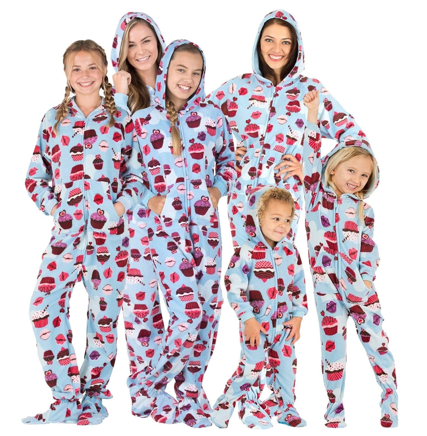 hoodie footie pyjamas