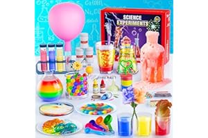 BEAYUCK 50+ Lab Experiments Science Kits for Kids - STEM Projects Educational Scientific Toys for Kids 4 5 6 7 8 9 10 12 Years Old, Christmas Birthday Gifts for Boys and Girls, Learning & Education