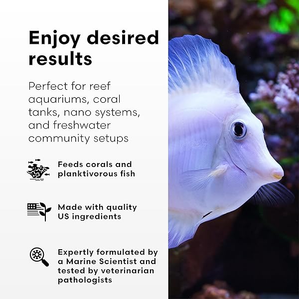 BRIGHTWELL AQUATICS MACRŌVORE MARINE CRUSTACEAN ROE FOR CORALS ANEMONES FISH ENRICHED WITH AMINO ACIDS OMEGA-3 FOR COLOR HEALTH FEEDING IN AQUARIUMS, 125 ML