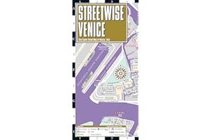 Streetwise Venice Map: Laminated City Center Street Map of Venice, Italy