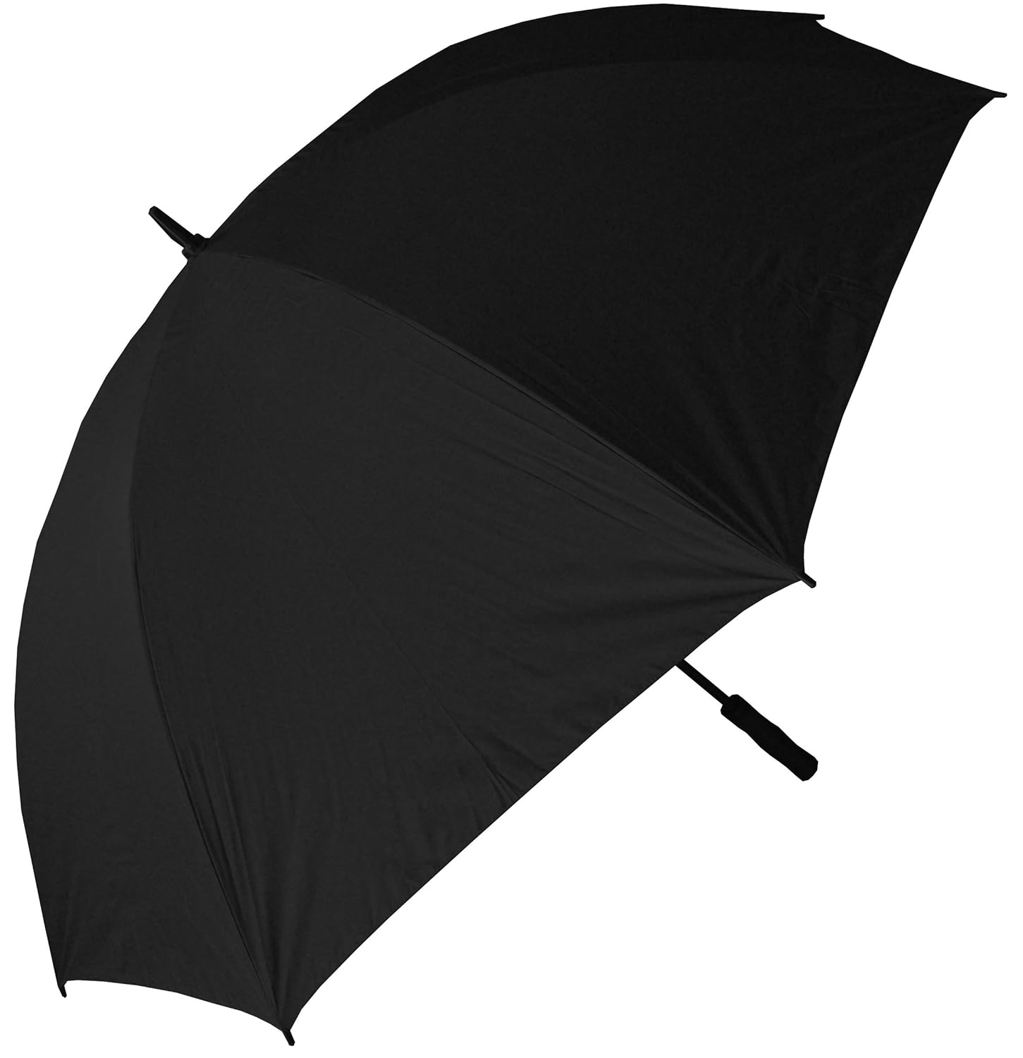 RainStoppers 68Inch Oversize Windproof Golf Umbrella Solid Black eBay
