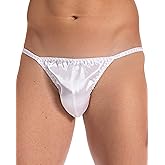 Satini Men's Underwear Satin Tanga Bikini Briefs Panties