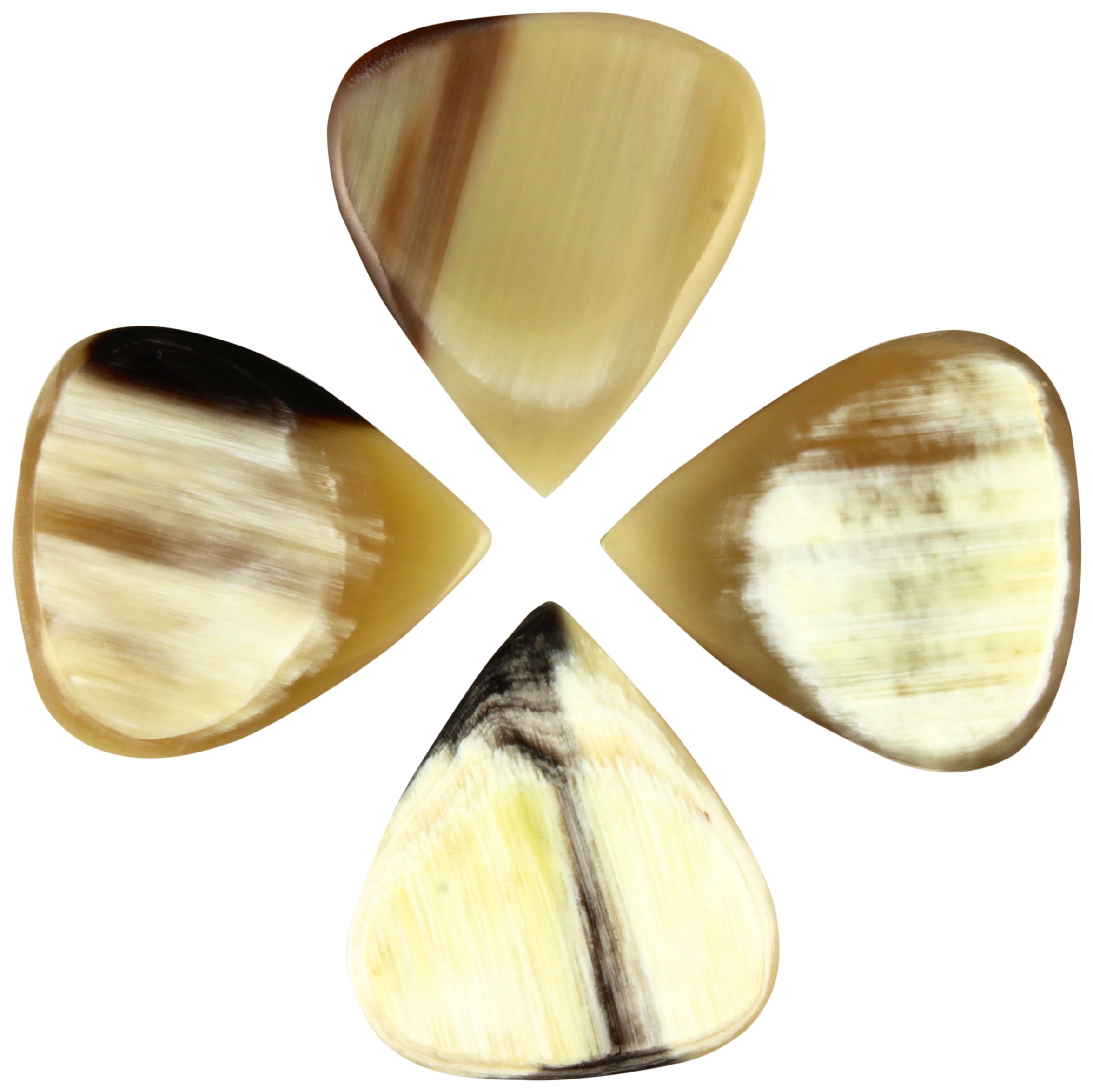 Jazz Tones Fat - White Horn Pack of Four