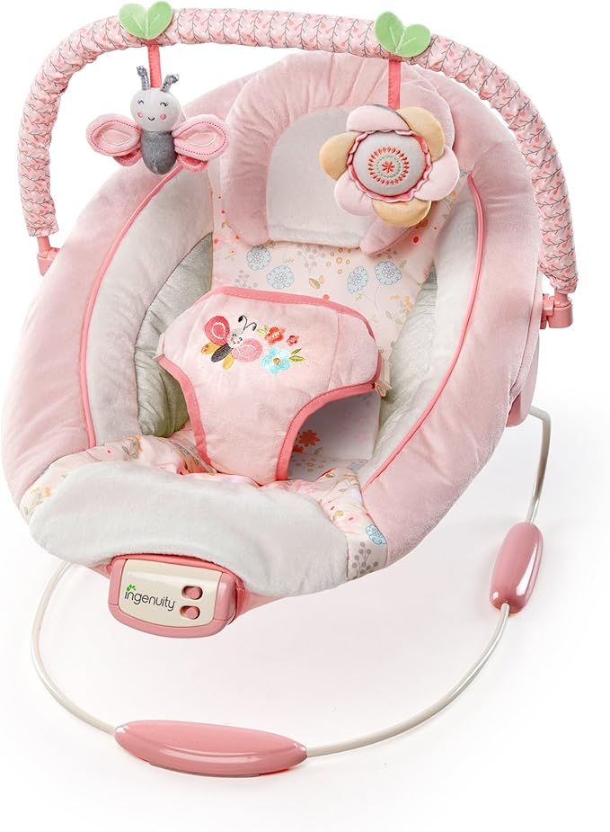 ingenuity baby swing pink