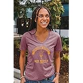 Blue 84 NCAA Womens NCAA Officially Licensed Women's T-Shirt Burnout Vintage Scholar
