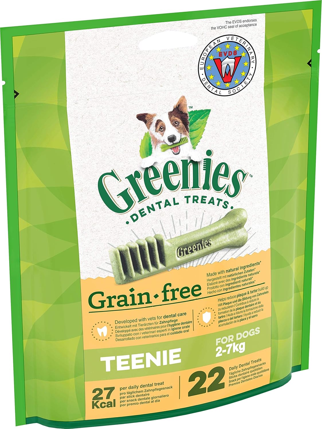 Greenies Daily GrainFree Teenie Dog Treats (from 27 kg) The Smart