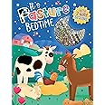 It's Pasture Bedtime - Children's Touch and Feel Storybook with 2-Way Sequins - Sensory Board Book