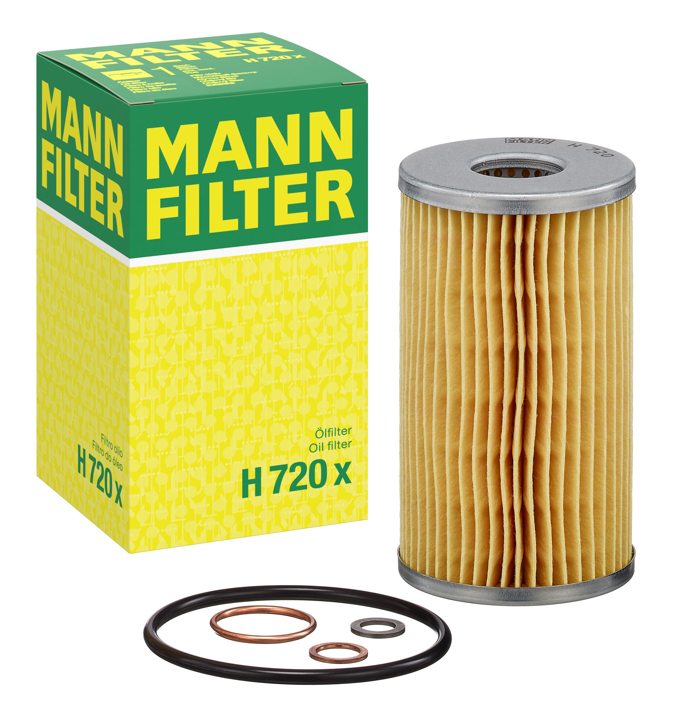MANN-FILTER H 720 x Oil Filter - for Cars + Transporters