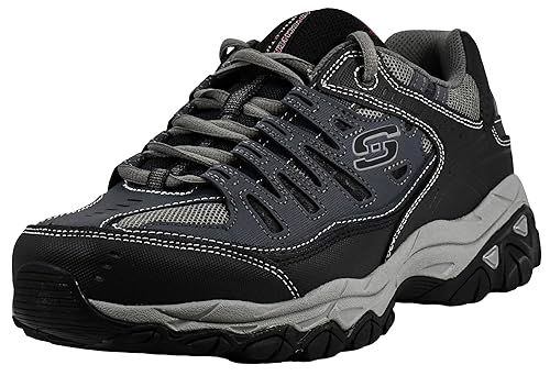 Skechers mens After burn fashion sneakers, Navy, 13 US in