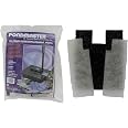 LTWHOME Filterpads Set – Grobes Schaumstoffpad + 2 Poly Pads Für Pondmaster 190–12195