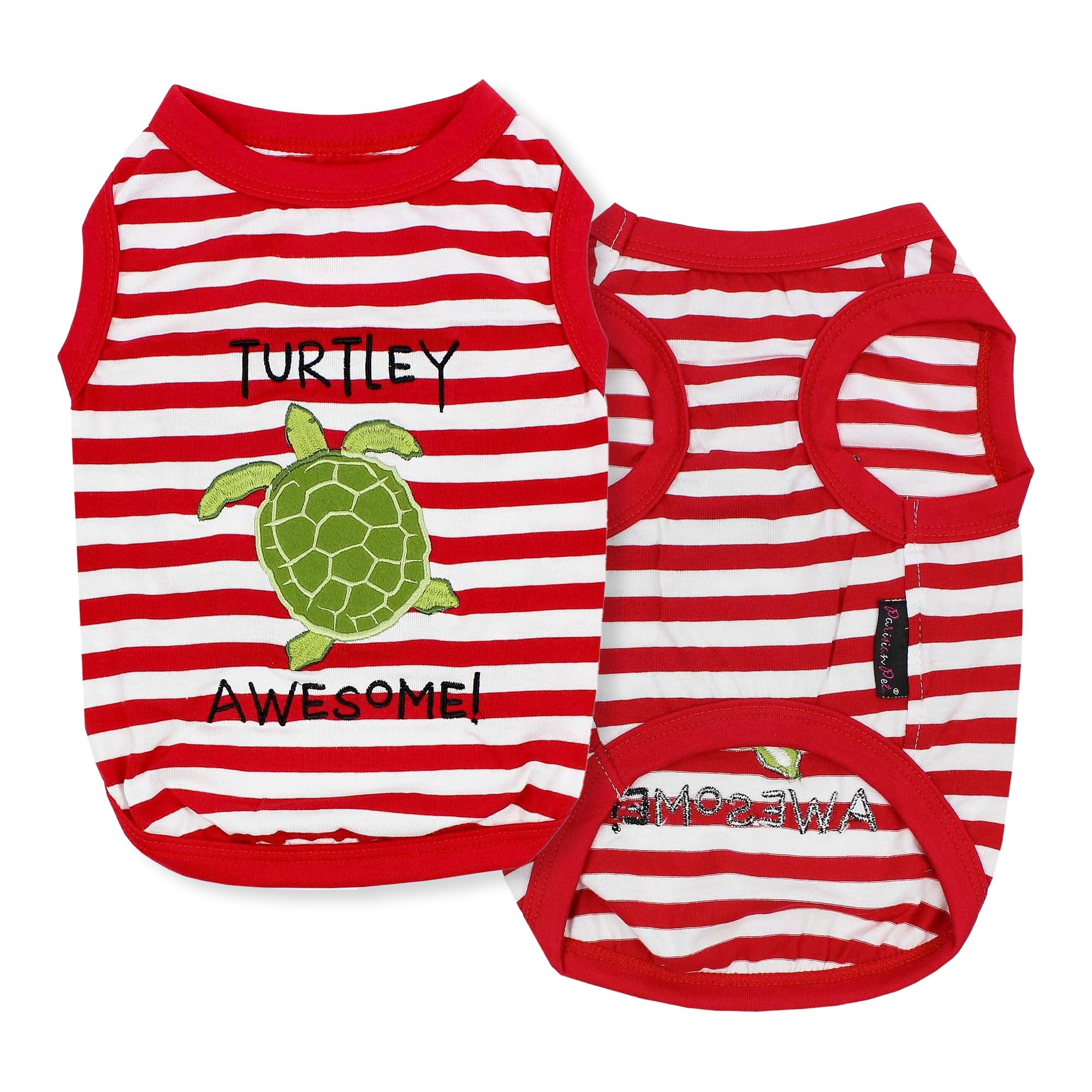 Parisian Pet Turtle Tee Dog Clothes Tee T-Shirt, L