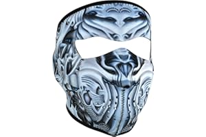 Zanheadgear WNFM074 Neoprene Full Face Mask, Biomechanical, Multi, One Size