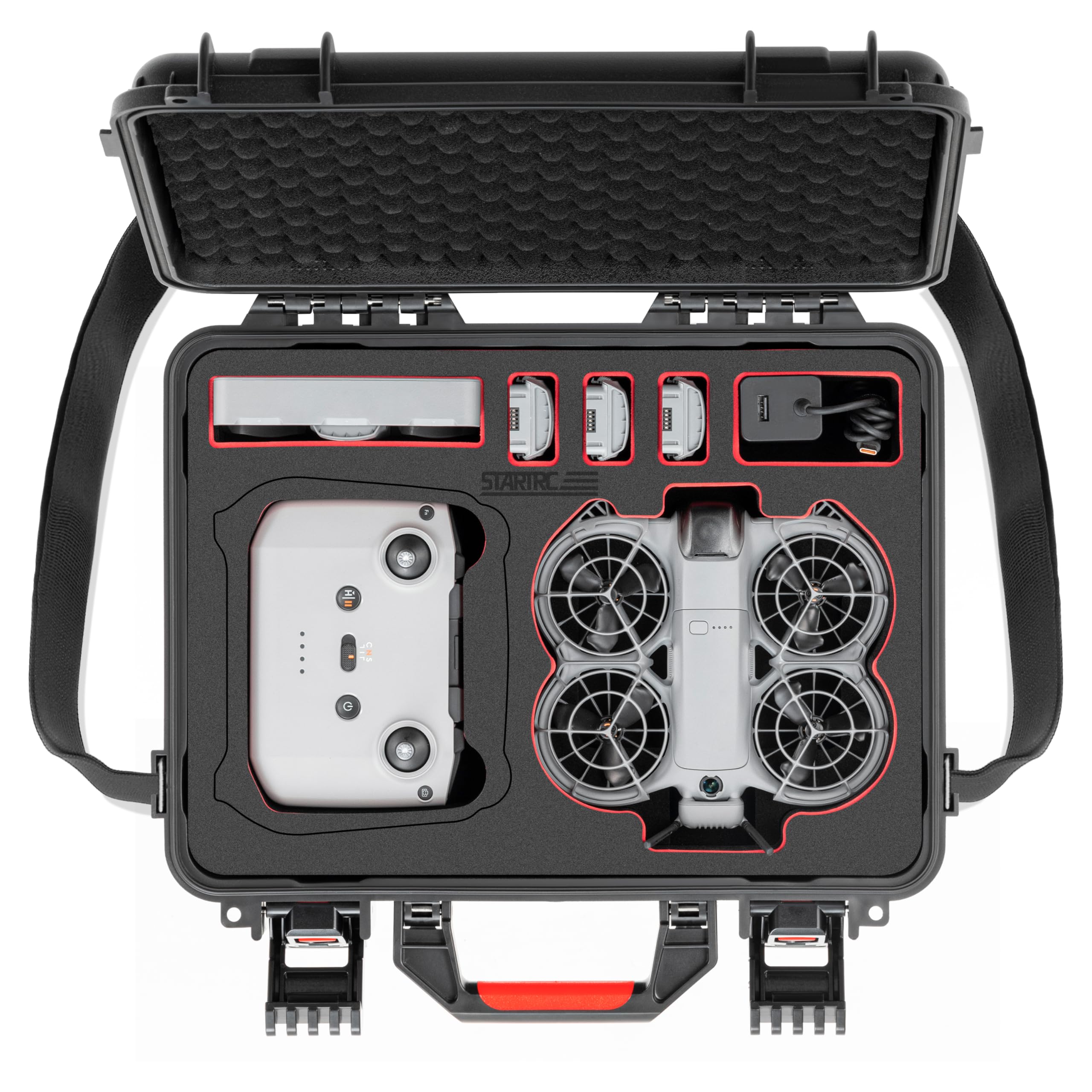 Photo 1 of STARTRC Waterproof Hard Carrying Case for DJI Neo 2 Accessories for RC-N/RC2 Controller