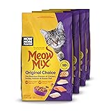 Meow Mix Original Choice Dry Cat Food, 3.15 Pound