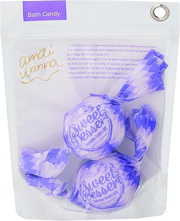 Amazon アマイワナ バスキャンディーバッグ ラベンダー畑の恵み 35ｇ 2 発泡タイプ入浴料 2回分 うっとり心地良いラベンダー畑の香り グローバル プロダクト プランニング 炭酸入浴剤 通販
