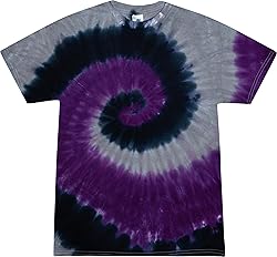 Colortone 100% Cotton Tie Dye T-Shirt for Women and