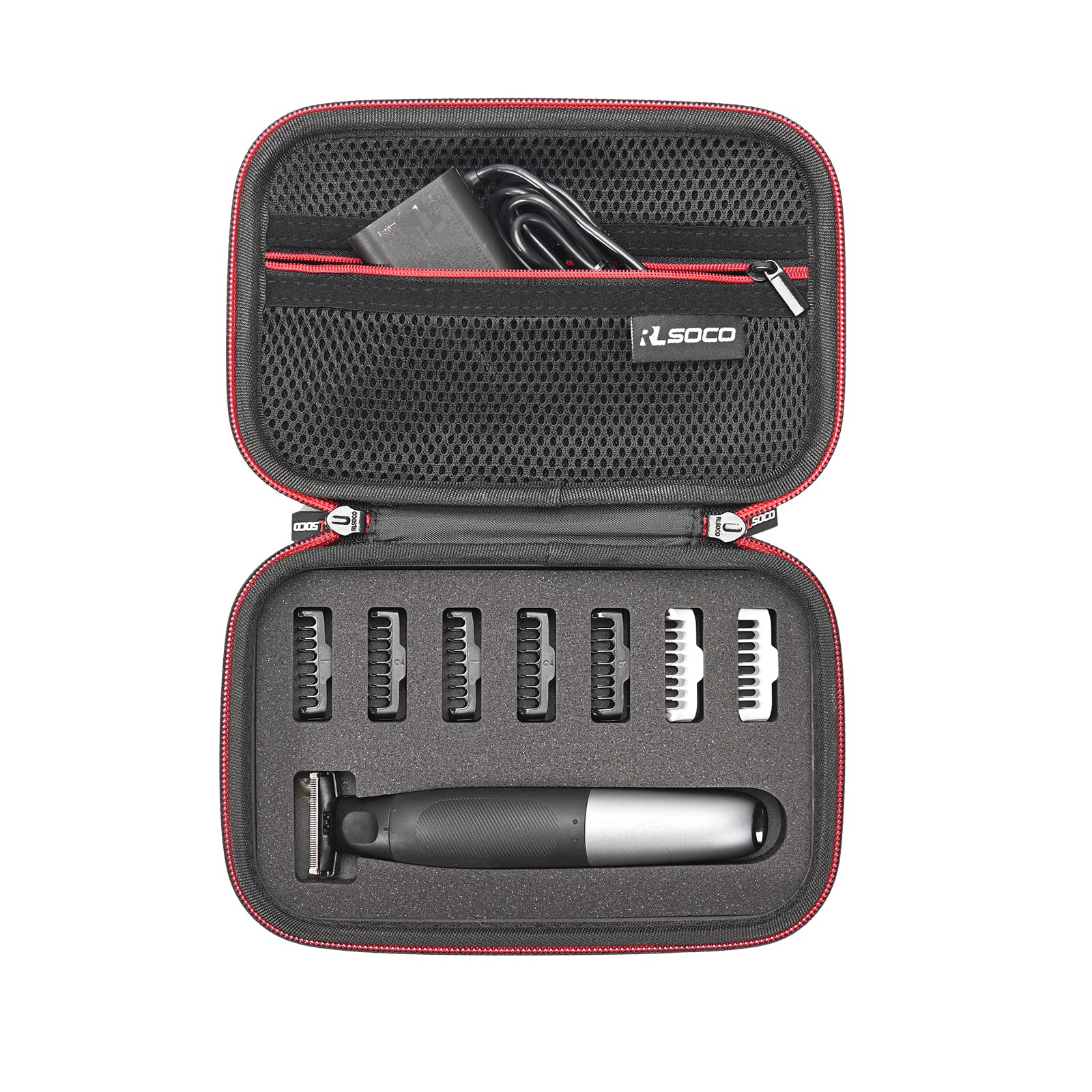 RLSOCO Case for Braun Series XT5/XT3/X One Blade Beard Trimmer XT5270/XT5200 / XT3205/XT3200/Series X Trimmer (Case Only)