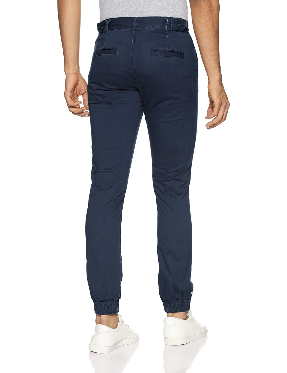 cherokee men's tapered fit casual trousers