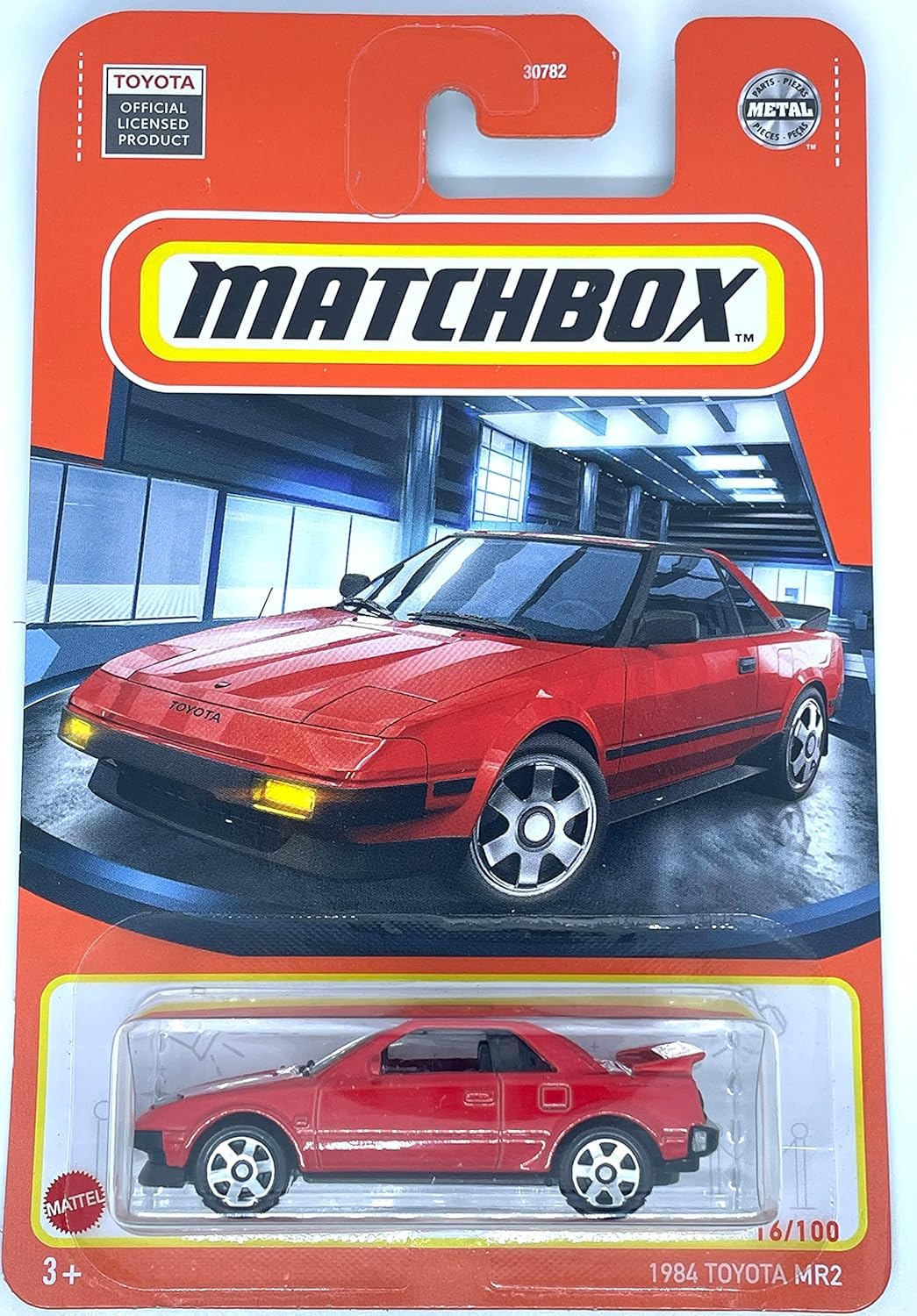 Matchbox 2022 - 1984 Toyota MR2 [red] Lights Down Variation 16/100