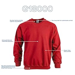 Gildan Adult Fleece Crewneck Sweatshirt, Style