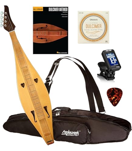 Amazon.com: AppleCreek PKACD100 Dulcimer Package : Musical Instruments