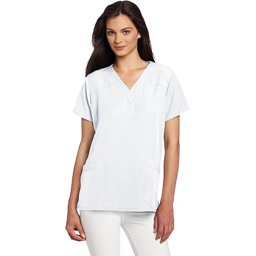 WonderWink Women's Four Stretch Sporty V-Neck Scrub Top