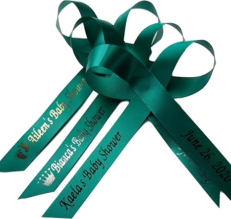personalized ribbons for baby shower