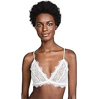 Eberjey Women's The Mariana Whispers Bralette, White, XS at Amazon