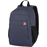 WOLVERINE Lightweight | Water Resistant | Rugged Backpack for Travel or Work, Laptop-Navy, 23L
