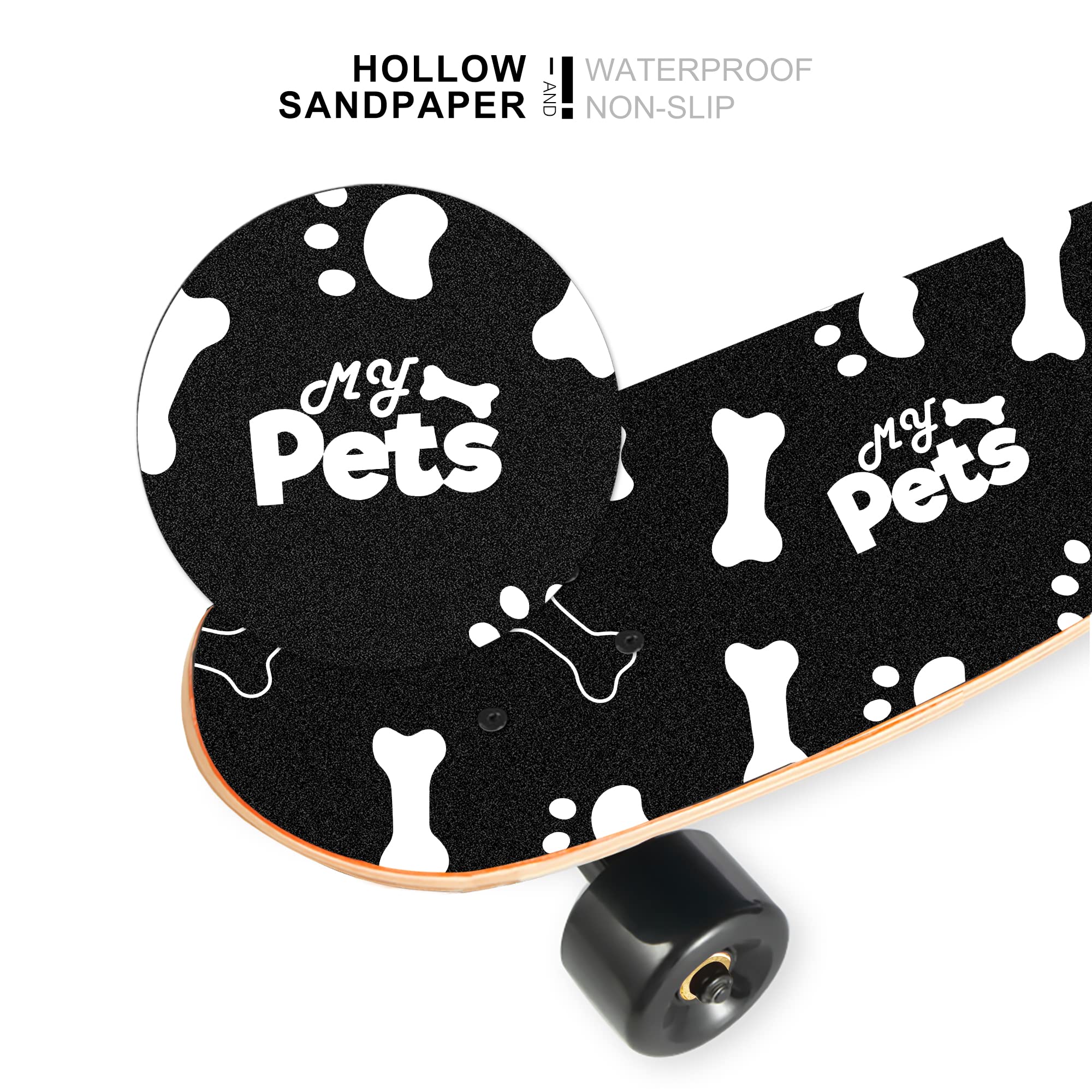 LOSENKA Pet Skateboard Complete Designed for Dogs and Pets