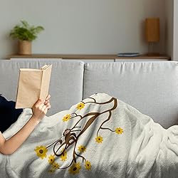 Ambesonne Funny Soft Flannel Fleece Throw