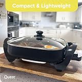 Quest Professional Multi-Function Electric Cooker 1500W 30x30cm Pan view 4