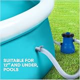 LIVIVO Pool Filter Pump 330-530 GPH for 8-12 ft Steel Frame Pools view 5