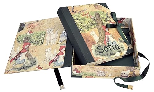 Álbum de fotos infantil - cuentos con caja Caperucita Roja: Amazon.es: Handmade