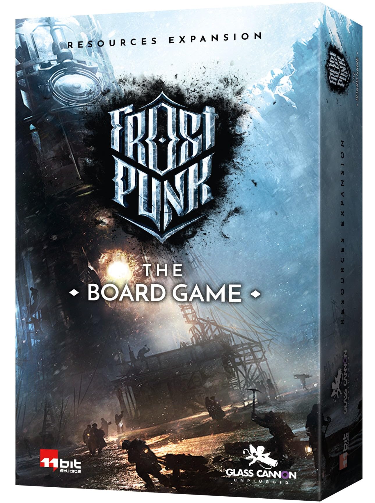 Glass Cannon Unplugged | Resources Expansion - Frostpunk: The Board Game | Board Game | Ages 16+ | 1-4 Players | 120-150 Minutes Playing Time — image 1