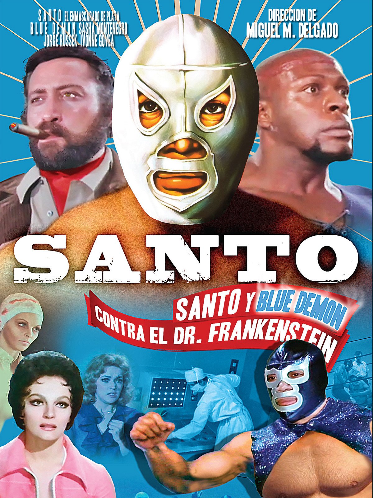 Amazon Com Santo Y Blue Demon Contra Dr Frankenstein Santo