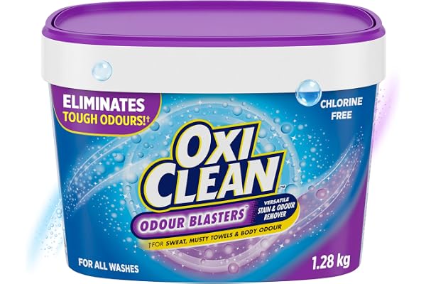 OxiClean Odour Blasters Versatile Laundry Stain Remover Powder, Sweat Stains, Pet Odor, Smelly Socks and More - Colour Safe,