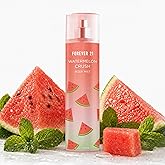 Forever 21 Watermelon Crush Body Mist, 8 fl oz | Lightweight &amp; Refreshing Everyday Scent | Sweet Body Mist with Fresh Sliced Watermelon Top Notes