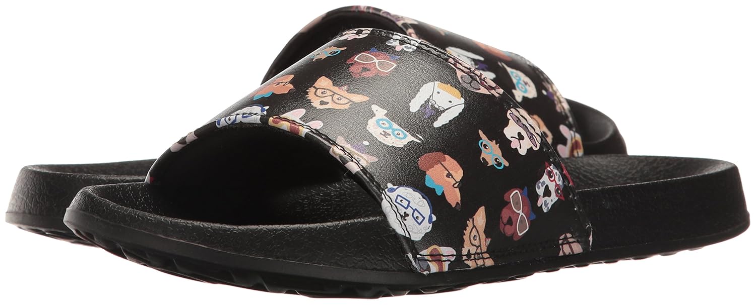 skechers women s 2nd take-pawtopia slide sandal