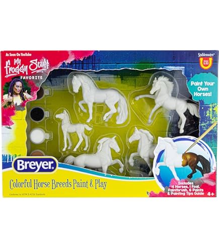 Breyer Horses Stablemates Suncatcher Horses Craft Set | Juego De 5