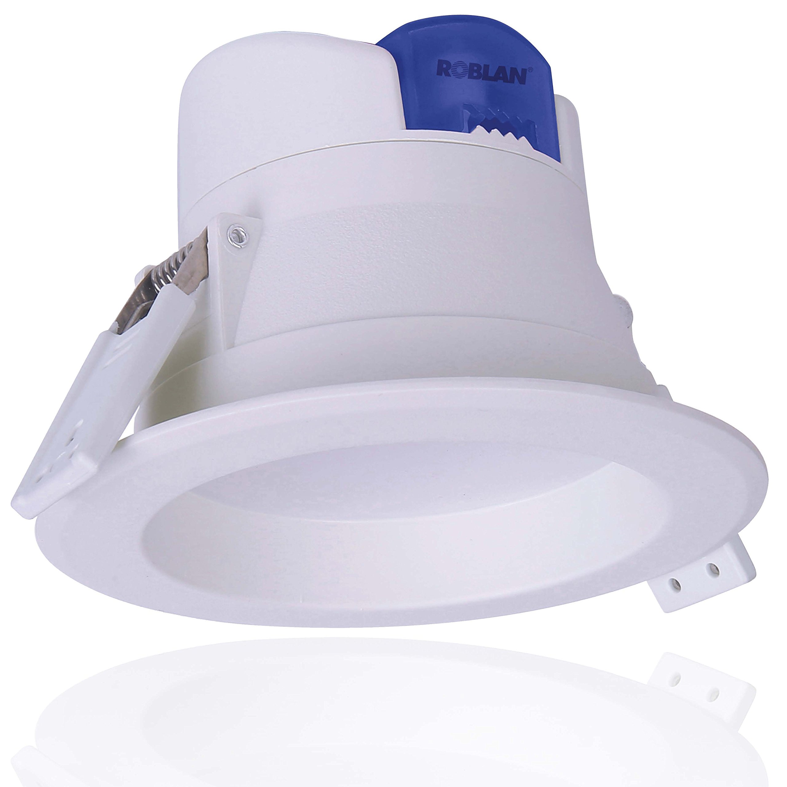 ROBLAN allinr2473bb Downlight Recessed Spot Light, 25 W, White