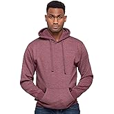 Milltex Unisex Pullover Hoodie | Classic Midweight 7.75 Oz Fleece Hooded Sweatshirt Blanks 717 - Maroon Heather