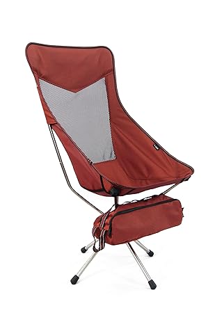 Talon Swivel Pivot Chair Long Burgundy Klappbarer Stuhl Mit