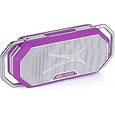 Altec Lansing HydraWAVE Portable Bluetooth Speaker, 12h Playtime, USB-C Quick Charge, True Wireless Pairing, IP67 Waterproof Bluetooth Speaker, Voice Assistant Compatible