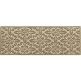 WaterHog Mat for Entryways – Indoor/Outdoor Mat for Home Entrance, Durable Dirt Trapping Design for Front or Back Door, Heavy Duty Floor Covering – Phoenix Collection - Camel 2' x 5'